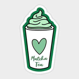 Matcha tea Sticker